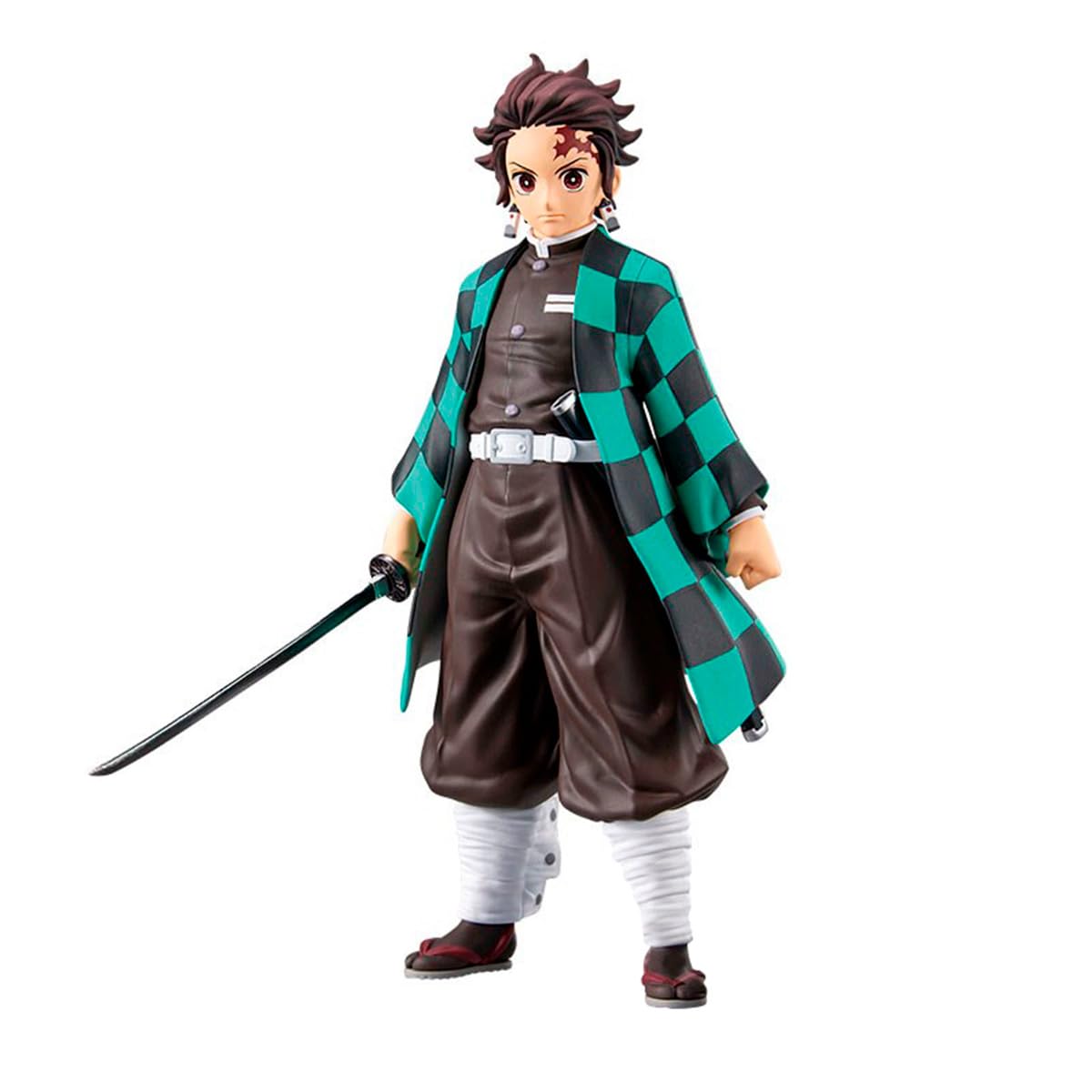 Banpresto Figurine Tanjiro Kamado Demon Slayer Kimetsu No Yaiba 15 cm BP19460 Multicolore
