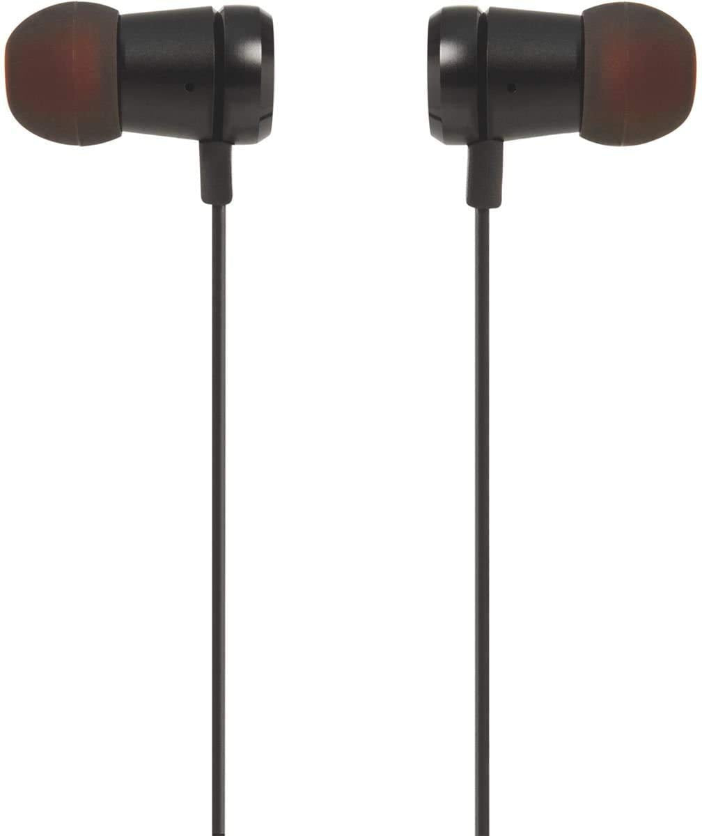 JBL T290 - Auriculares Intraaurales con el Potente Sonido Pure Bass de JBL (Aluminio), negro