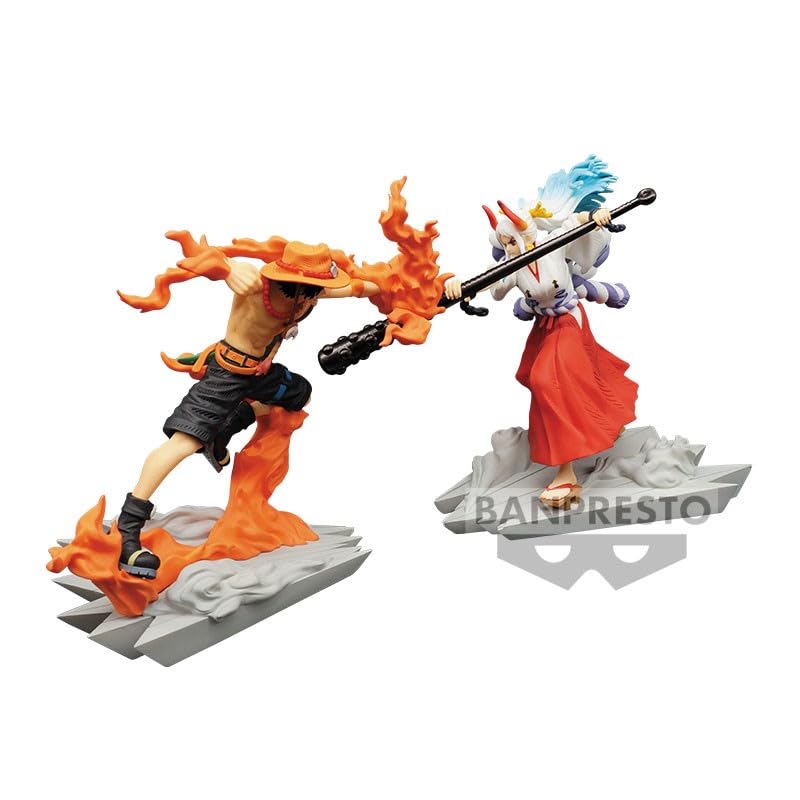 Banpresto Figura De AccióN Portgas D Ace One Piece, Senkozekkei 9cm Bp19492 Multicolor