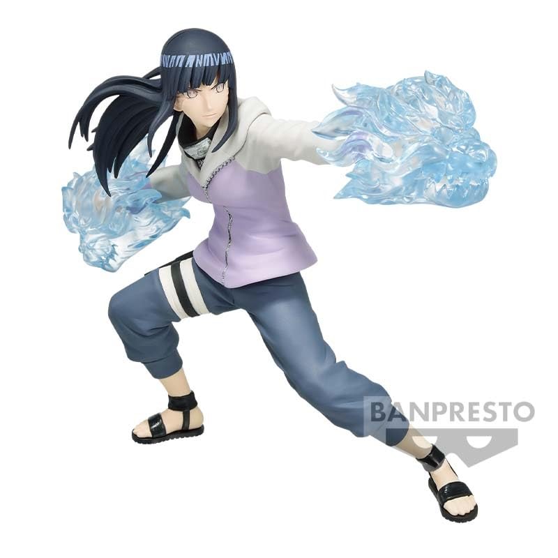 Banpresto Figura De Accion HyūGa Hinata Naruto Shippuden, Vibration Stars 16cm Bp19551 Multicolor