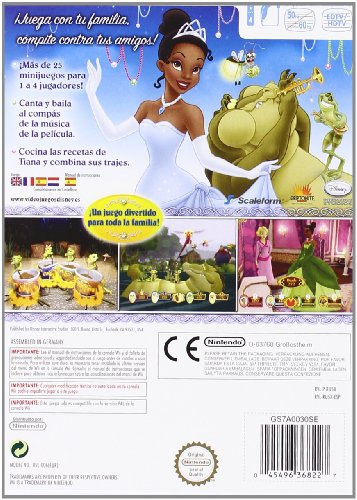 Tiana Y El Sapo WII - PAL ESP - Nuevo