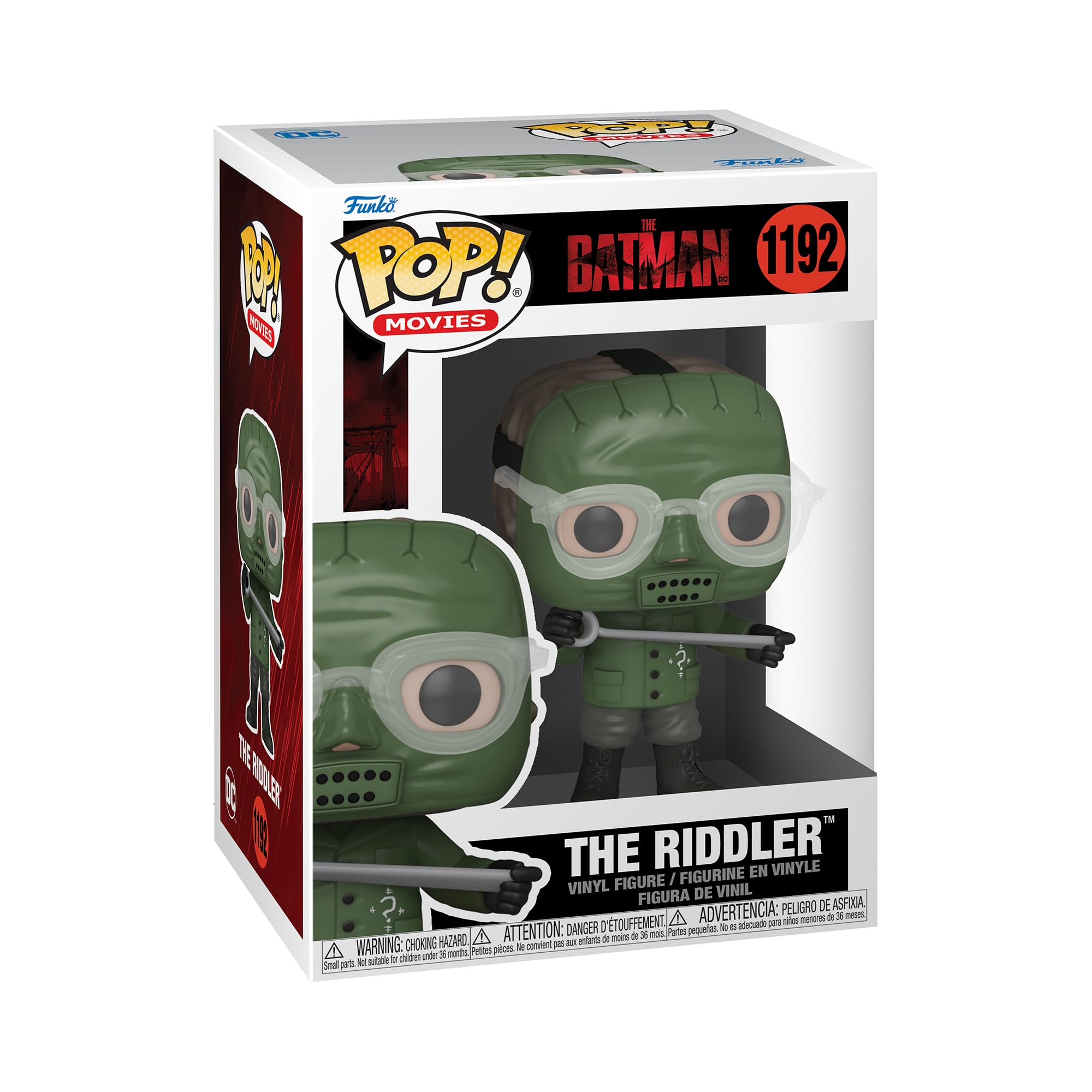 Funko Pop! Movies: Dc The Batman - The Riddler - Figura De Vinilo Coleccionable - Idea De Regalo- Mercancia Oficial - Juguetes Para NiñOs Y Adultos - Movies Fans - MuñEco Para Coleccionistas