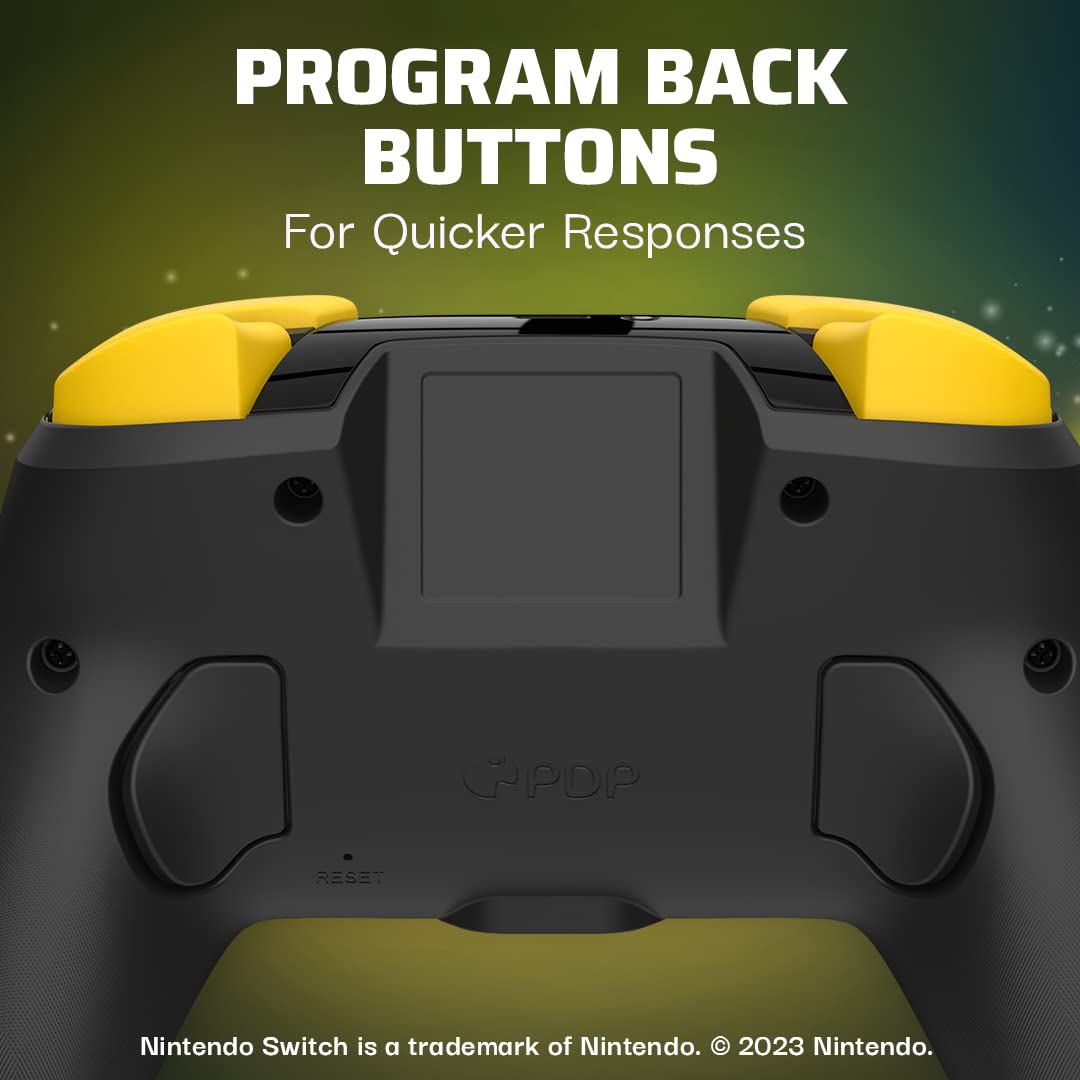 Mando Nintendo Switch Pdp Rematch Glow InaláMbrico Mario Stars - Nuevo