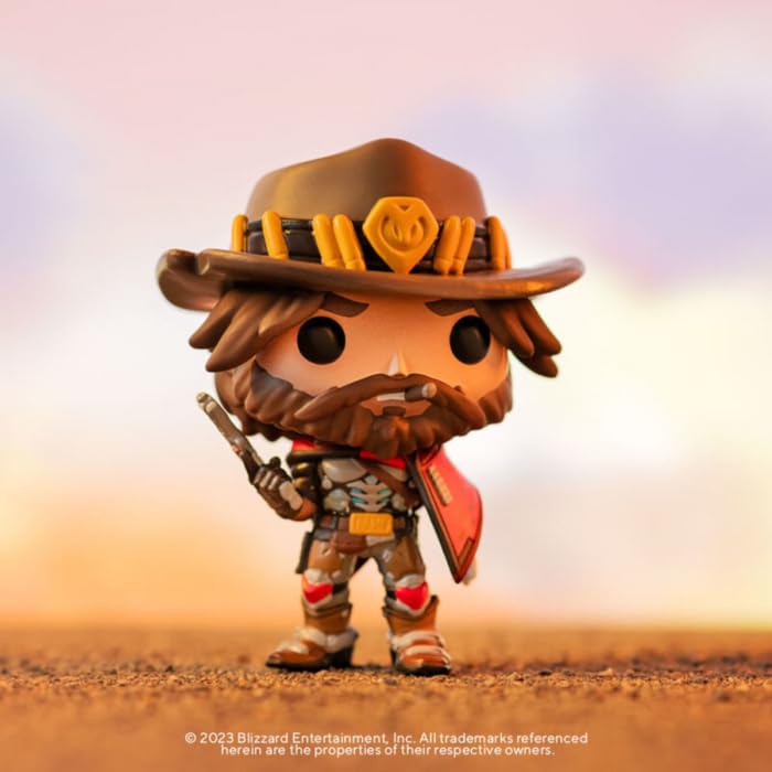 Funko Pop! Games: Overwatch 2- Cassidy - Mccree - Figura De Vinilo Coleccionable - Idea De Regalo- Mercancia Oficial - Juguetes Para NiñOs Y Adultos - Video Games Fans - MuñEco Para Coleccionistas