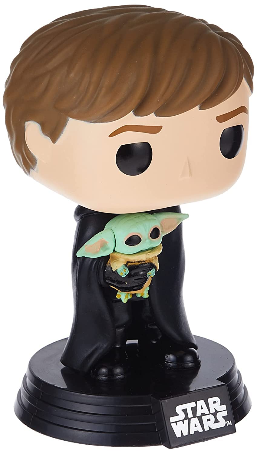 Funko Pop! Star Wars: The Mandalorian - Luke Skywalker With Grogu (The Child, Baby Yoda) - Figura De Vinilo Coleccionable - Idea De Regalo- Mercancia Oficial - Juguetes Para NiñOs Y Adultos - Tv Fans