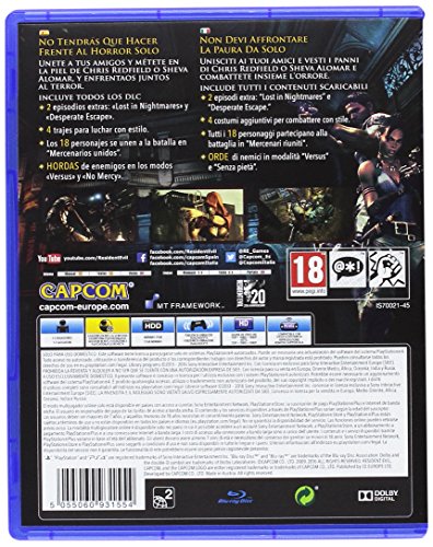Resident Evil 5 Hd PS4 - PAL ESP - Nuevo