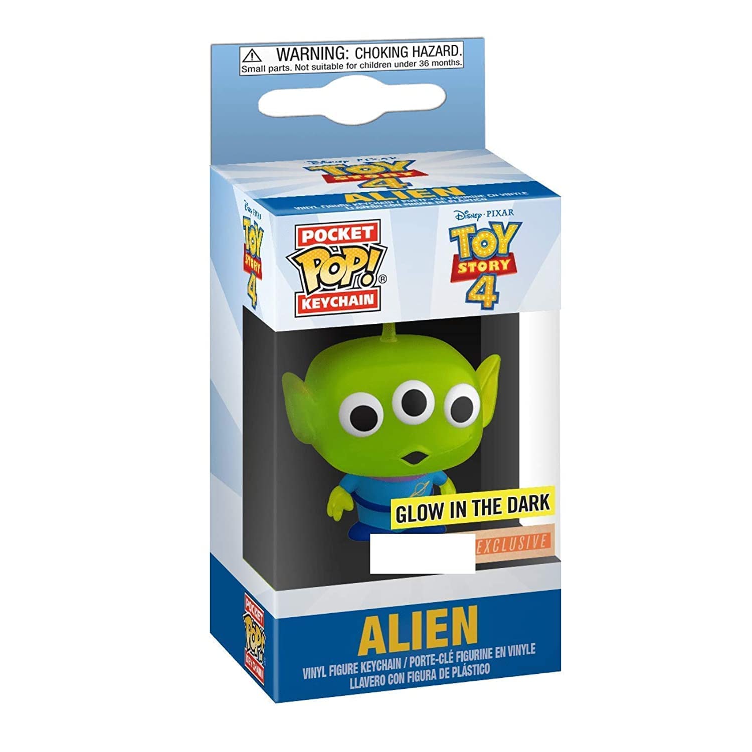 Llavero Funko Pop Disney Toy Story Alien Multicolor - Brillo En La Oscuridad (EdicióN Especial)