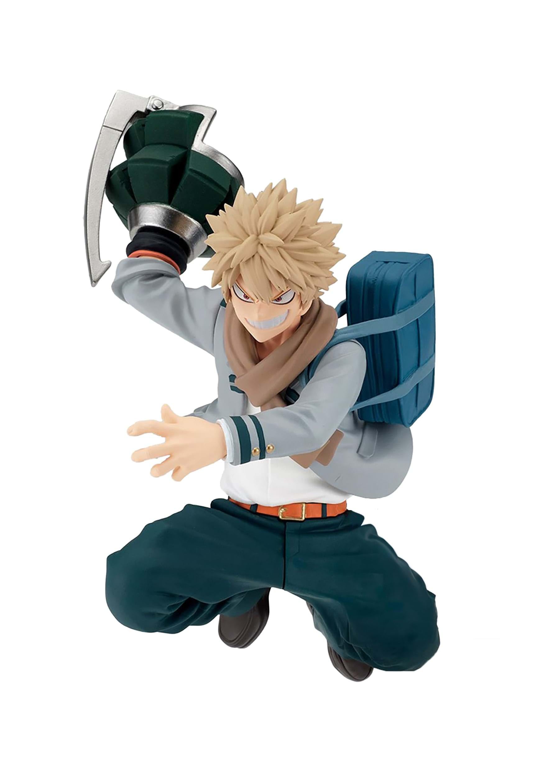 Banpresto Figura De Accion Katsuki Bakugo - My Hero Academia Bravegraph No.1, Vol.3, 12cm, Multicolor