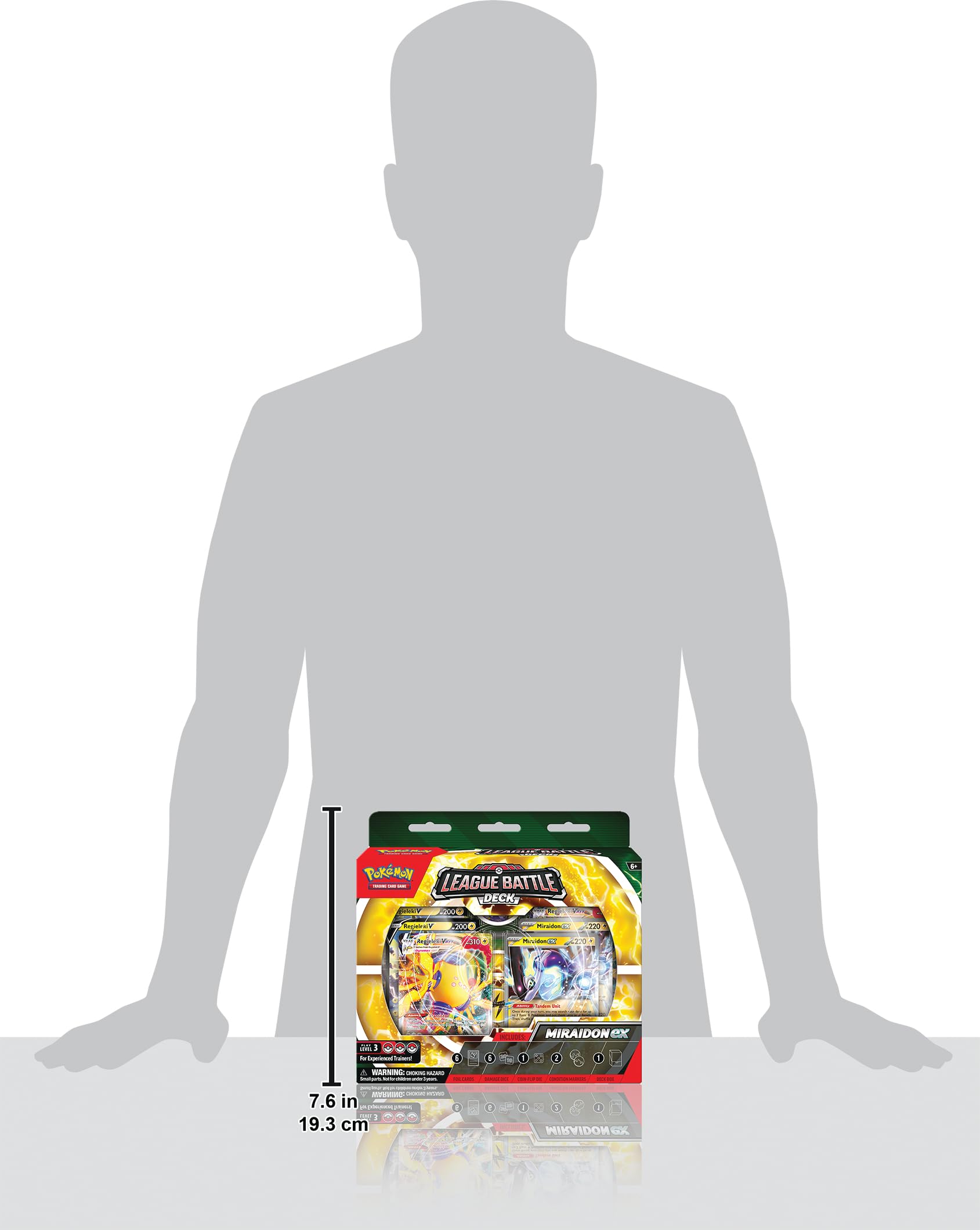 Pokemon PokéMon Tcg: Miraidon Ex League Battle Deck