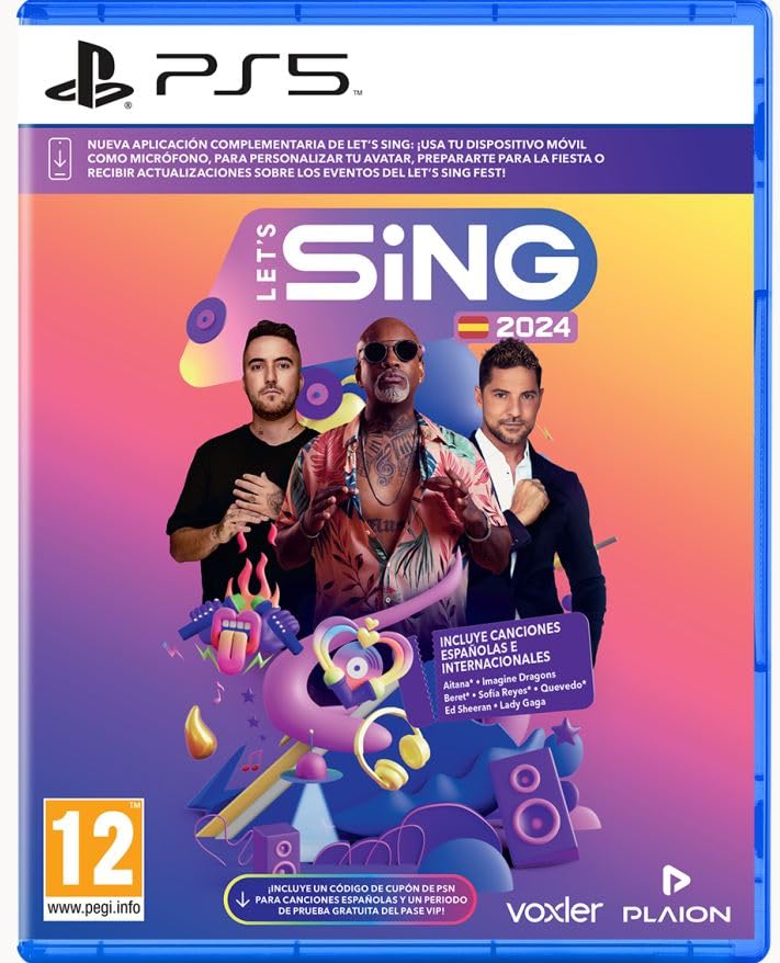 Lets Sing 2024 S.V. PS5 - PAL ESP - Nuevo