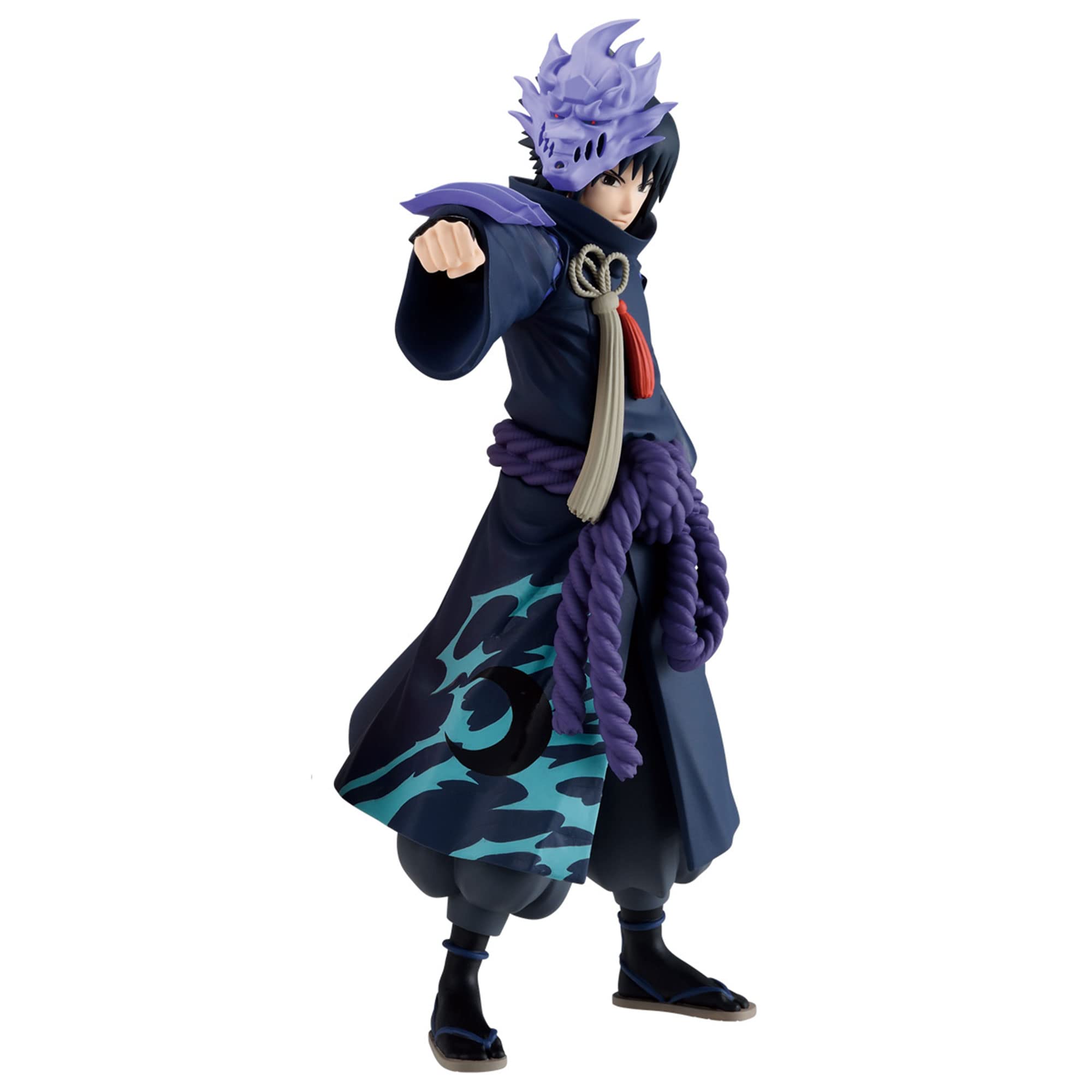 Banpresto, Figura De AccióN Sasuke Uchiha Naruto Shippuden (Animation 20th Anniversary Costume) 16 Cm, Multicolor Bp88197