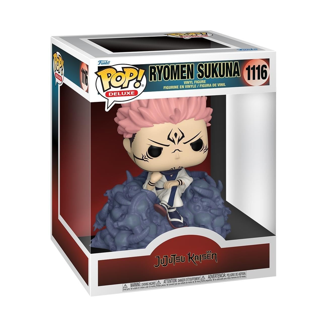 Funko Pop! Deluxe: Jujutsu Kaisen - Sukuna - Figuras Miniaturas Coleccionables Para ExhibicióN - Idea De Regalo - MercancíA Oficial - Juguetes Para NiñOs Y Adultos - Fans De Anime