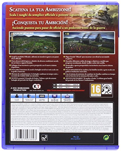 Nobunaga'S Ambition: Sphere Of Influence - Ascension PS4 - PAL ESP - Nuevo