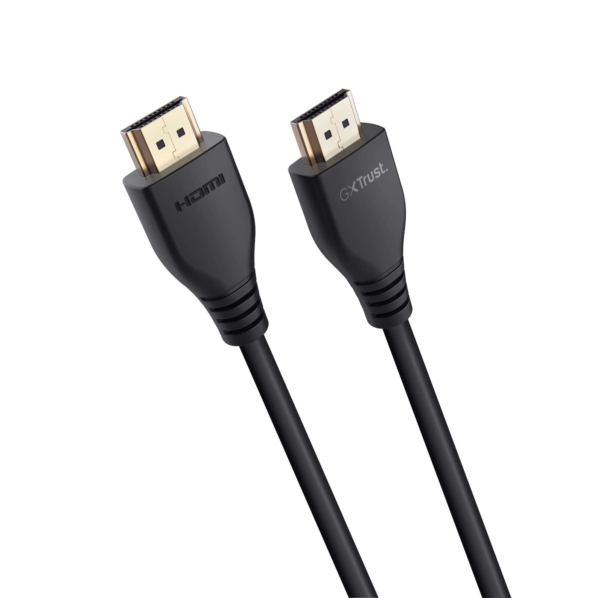 Trust Gaming Gxt 731 Ruza Cable Hdmi 2.1 De Velocidad Ultraalta, 48gbps, 8k@60hz Y 4k@120hz, 1,8 M, Compatibile Con PS5 - , PS4, Xbox One, PC, Smart TV - Negro