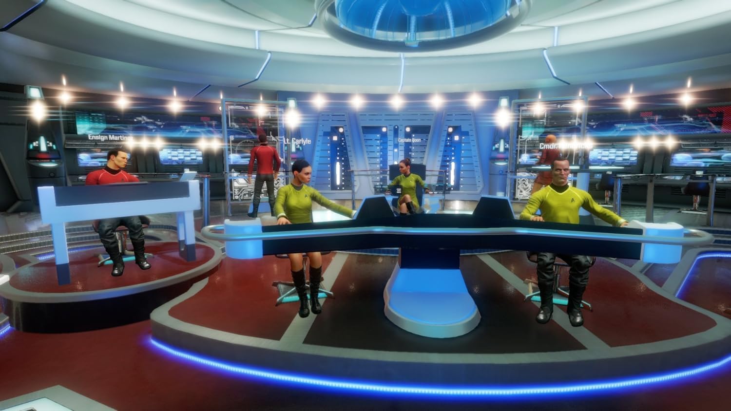 Star Trek : l'équipage du pont