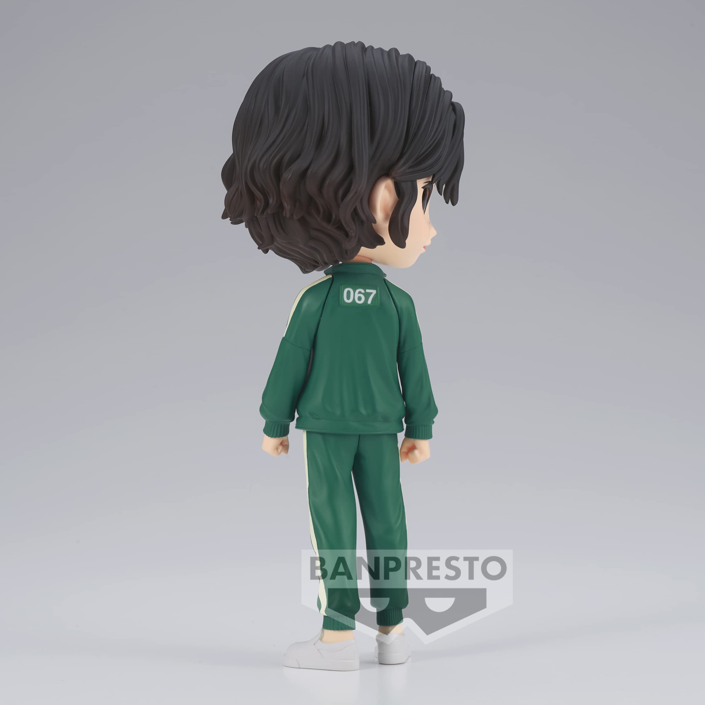 Banpresto - Figura Q Posket Kang Sae Byeok El Juego Del Calamar, 14 Cm, Bp19655, Multicolor