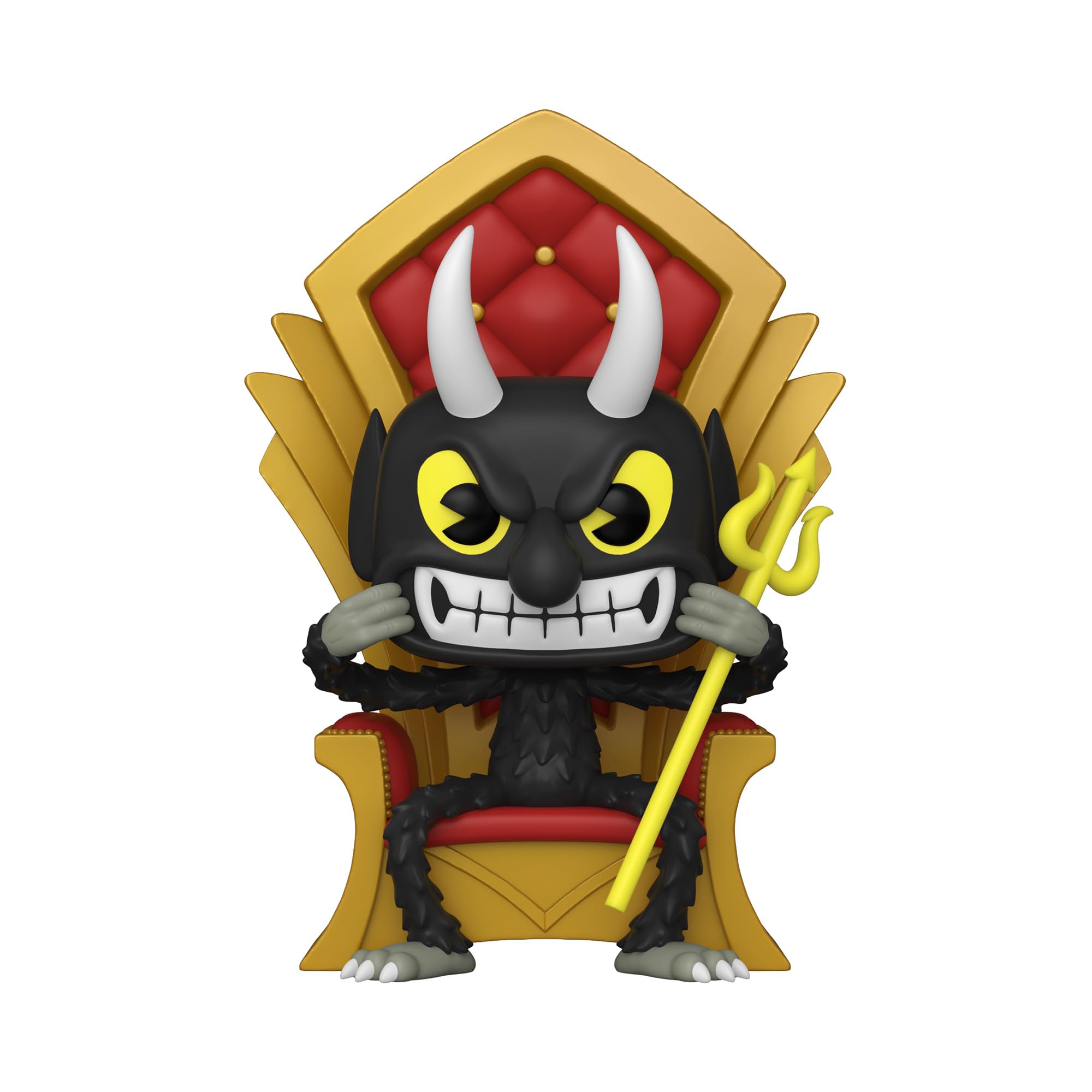 Funko Pop! Deluxe: Cuphead - The Devil In Chair - Figura De Vinilo Coleccionable - Idea De Regalo- Mercancia Oficial - Juguetes Para NiñOs Y Adultos - Video Games Fans - MuñEco Para Coleccionistas