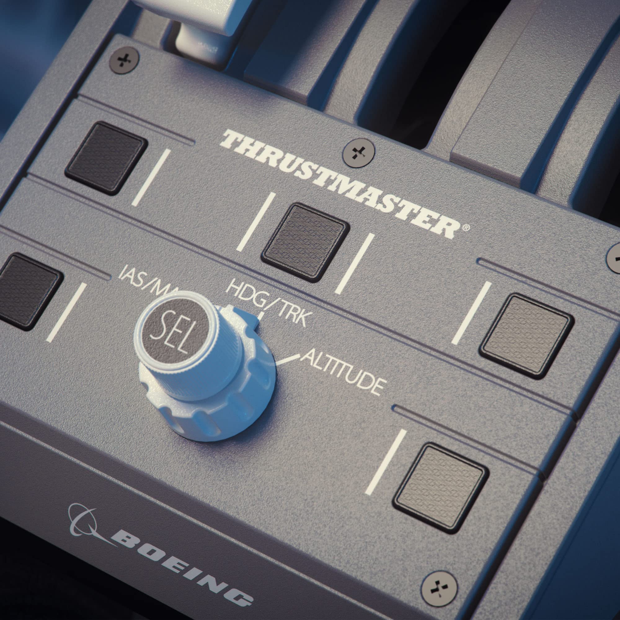 Thrustmaster Tca Quadrant Boeing Edition, RéPlica Del Cuadrante De AceleracióN - Con Licencia Oficial De Boeing, XBOX - y PC