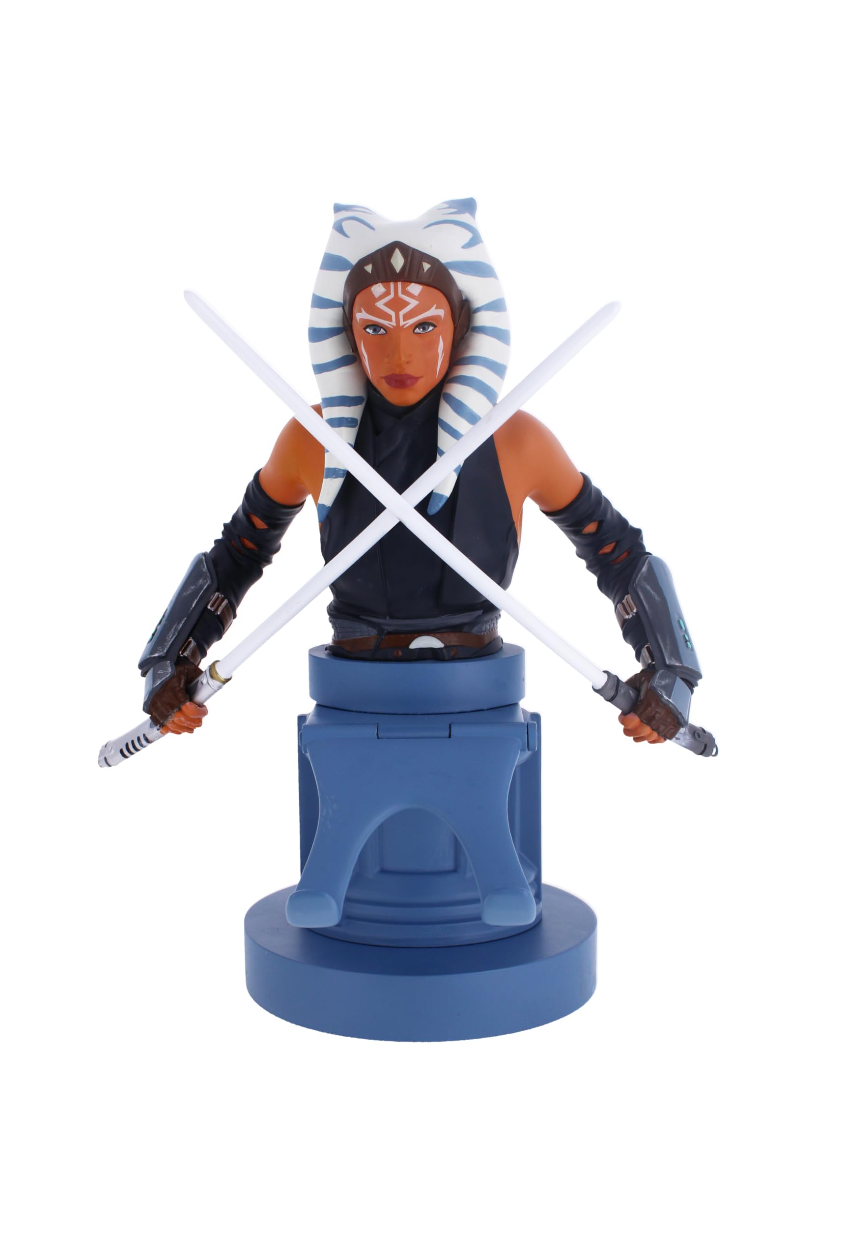 Cable Guys - Star Wars Ahsoka Tano Gaming Accessories Holder & Phone Holder For Most Controller ( XBOX - , Play Station, Nintendo Switch) & Phone