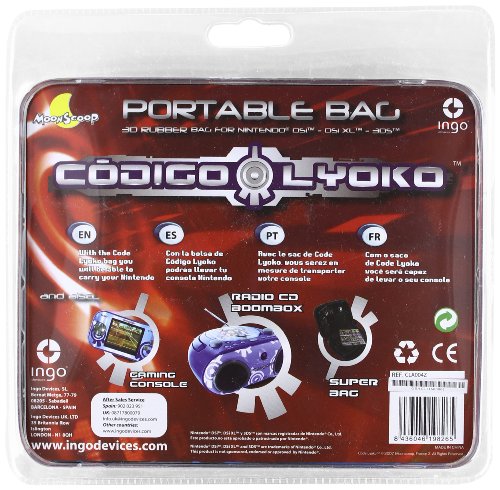 Ingo - Bolsa Code Lyoko (Nintendo 3DS - , DSI, DSKL, NDS)