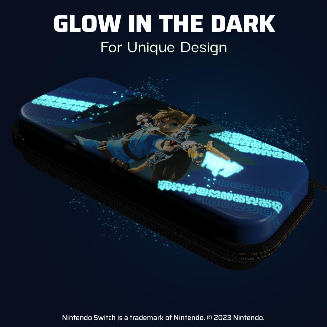 Fundas Y Almacenamiento Pdp Estuche De Viaje Plus Glow Link Hero ( NINTENDO SWITCH - )
