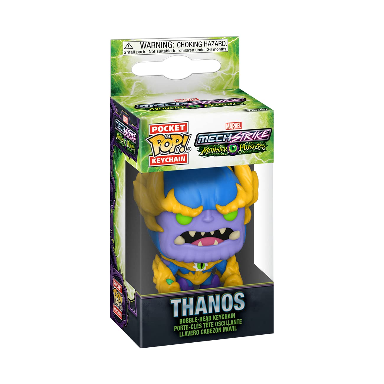 Llavero Funko Pop! Monster Hunters Thanos Marvel Comics - Coleccionable - Regalo