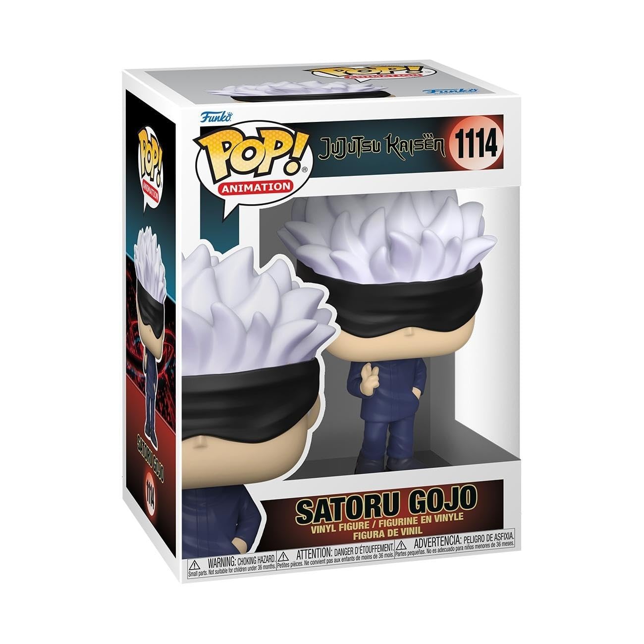 Funko Pop! Animation: Jujutsu Kaisen - Satoru Gojo - Figuras Miniaturas Coleccionables Para ExhibicióN - Idea De Regalo - MercancíA Oficial - Juguetes Para NiñOs Y Adultos - Fans De Anime