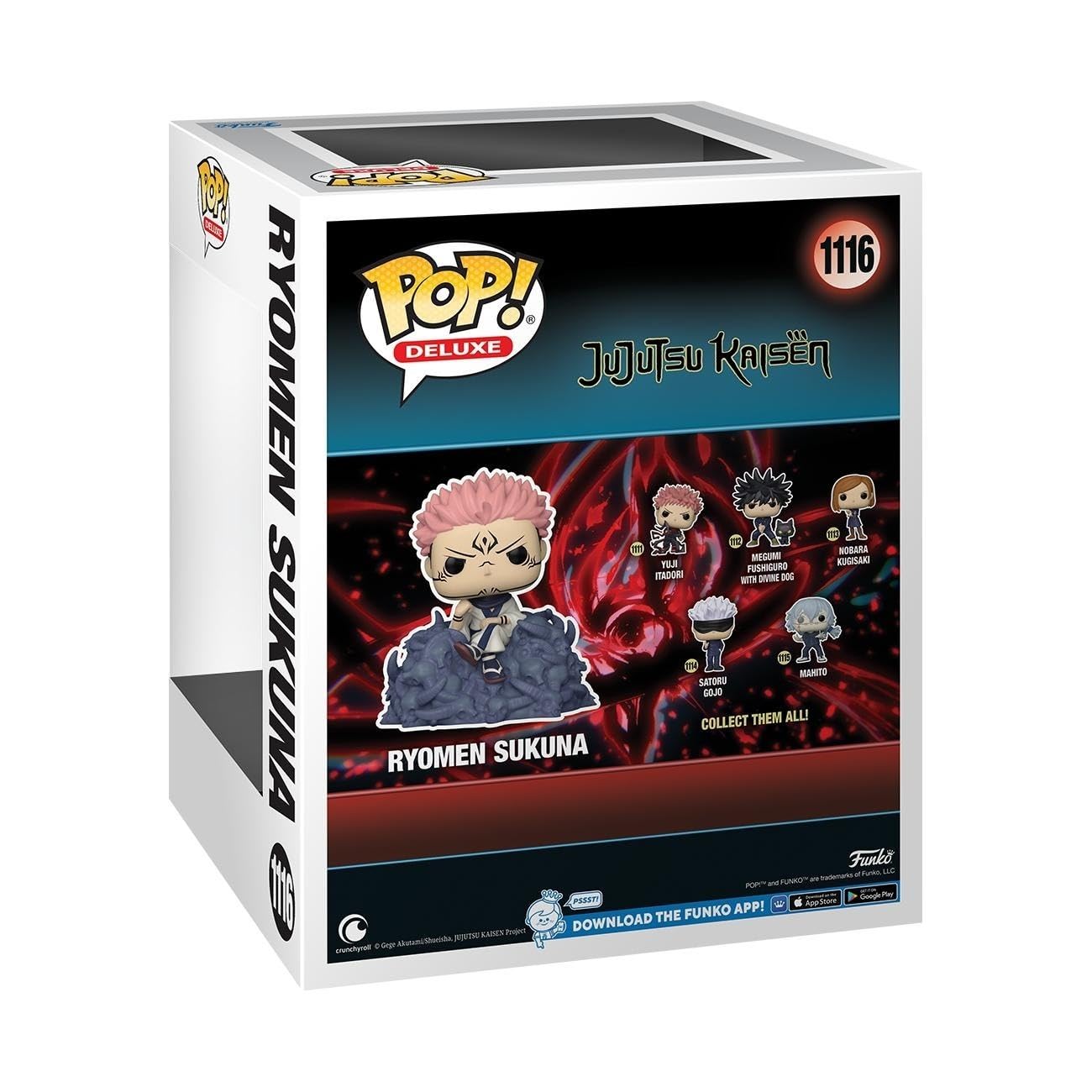 Funko Pop! Deluxe: Jujutsu Kaisen - Sukuna - Figuras Miniaturas Coleccionables Para ExhibicióN - Idea De Regalo - MercancíA Oficial - Juguetes Para NiñOs Y Adultos - Fans De Anime