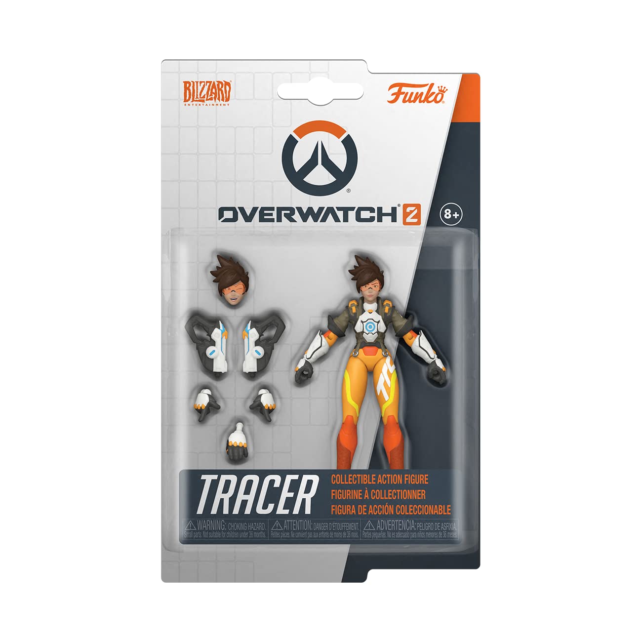 Funko Action Figure: Ow 2- Tracer 3.75'' - Overwatch 2 - Juguete De ColeccióN - Idea De Regalo- Mercancia Oficial - Para Chicos, Chicas Y Adultos - Video Games Fans