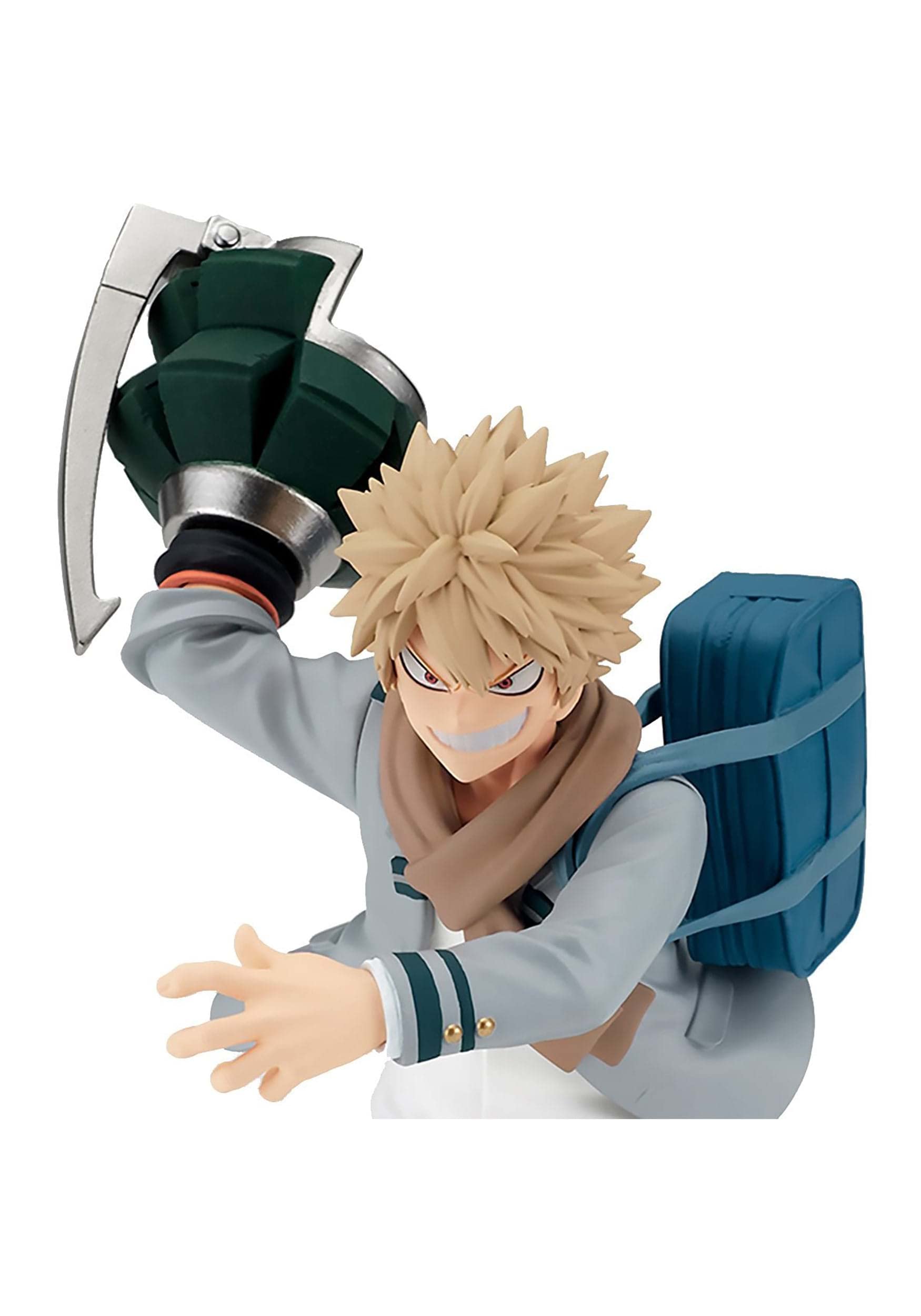 Banpresto Figura De Accion Katsuki Bakugo - My Hero Academia Bravegraph No.1, Vol.3, 12cm, Multicolor