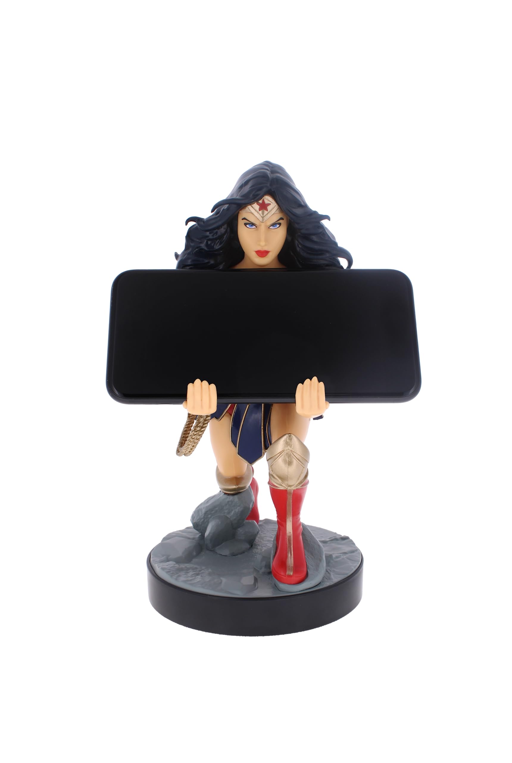 Cable Guys - Wonder Woman Gaming Accessories Holder & Phone Holder For Most Controller ( XBOX - , Play Station, Nintendo Switch) & Phone