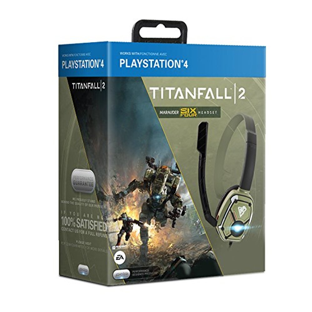 PDP - Casque de chat LVL 1 Officiel Titanfall 2 Marauder Six Four (PS4)
