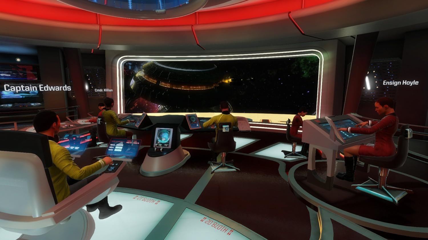 Star Trek : l'équipage du pont