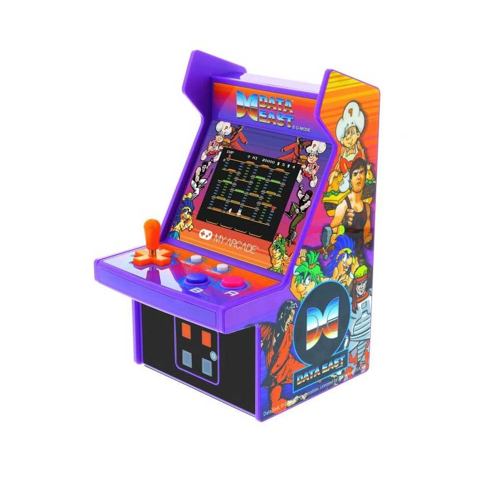 My Arcade Micro Jugador Data East Hits Mini Cabina Retro, 308 Juegos En 1