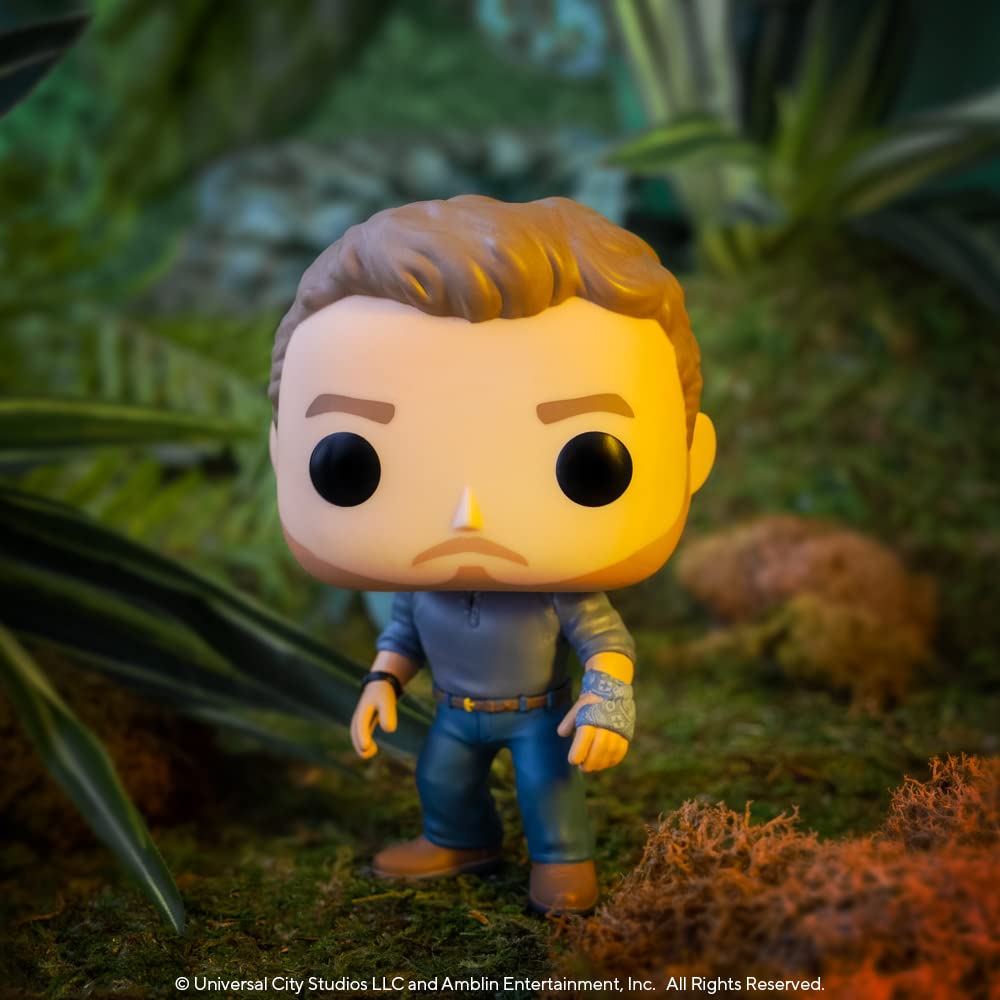 Funko Pop! Movies: Jw3 - Owen Grady - Jurassic World 3 - Figura De Vinilo Coleccionable - Idea De Regalo- Mercancia Oficial - Juguetes Para NiñOs Y Adultos - Movies Fans - MuñEco Para Coleccionistas