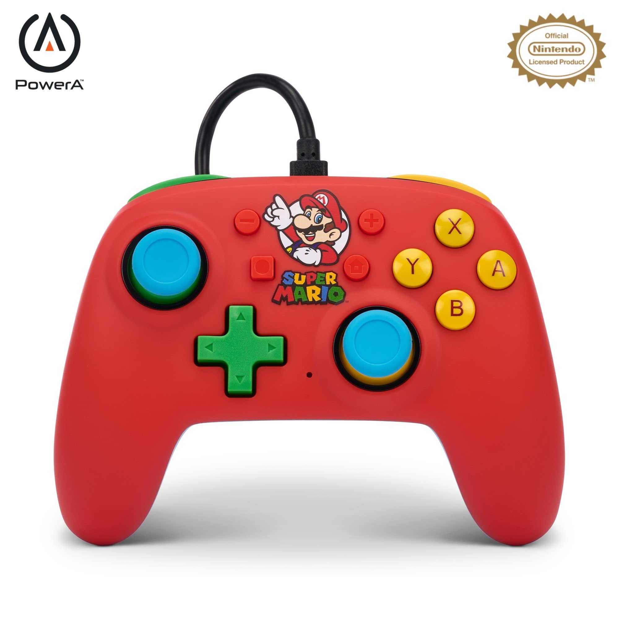 Mando Nintendo Switch Powera Nano Mario Medley Con Cable - Edición especial