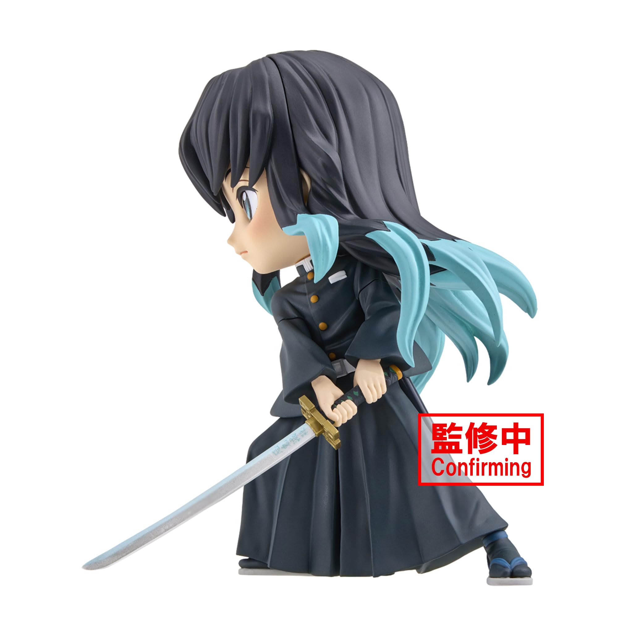 Banpresto, Figura Q Posket Muichiro Tokito Ii Demon Slayer: Kimetsu No Yaiba 14 Cm, Multicolor Bp88268