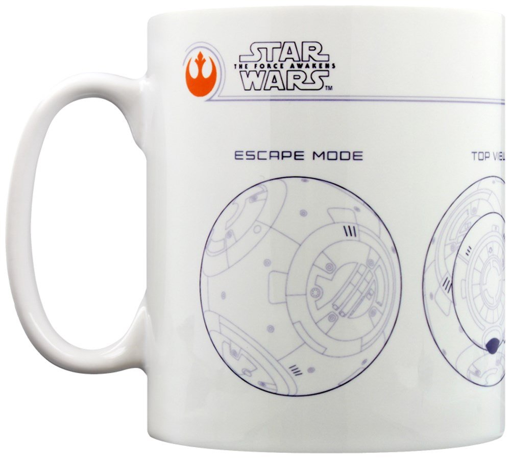 Pyramid International Taza Star Wars Episode Vii Bb8 Sketch, CeráMica, Multicolor, Unico