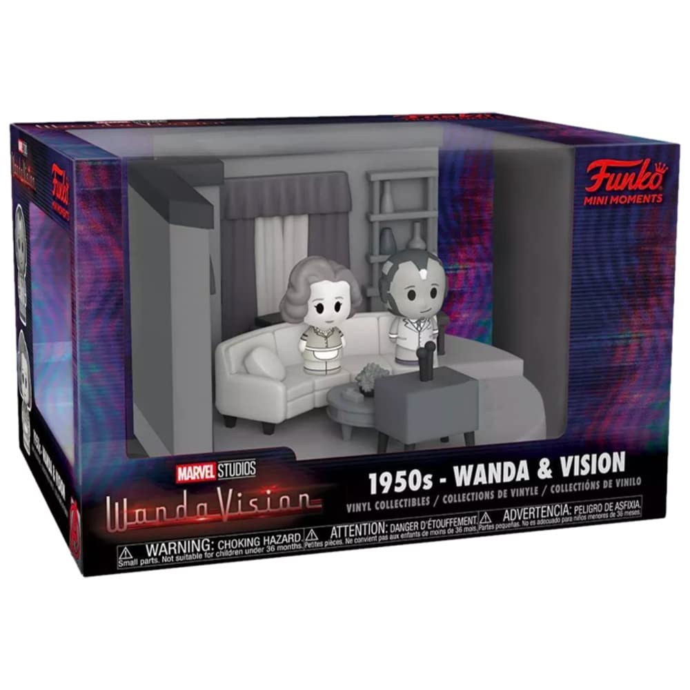 Funko Mini Moments: Marvel - Wanda Vision - Lr 50'S - Wandavision - Figura De Vinilo Coleccionable - Idea De Regalo- Mercancia Oficial - Juguetes Para NiñOs Y Adultos - Tv Fans