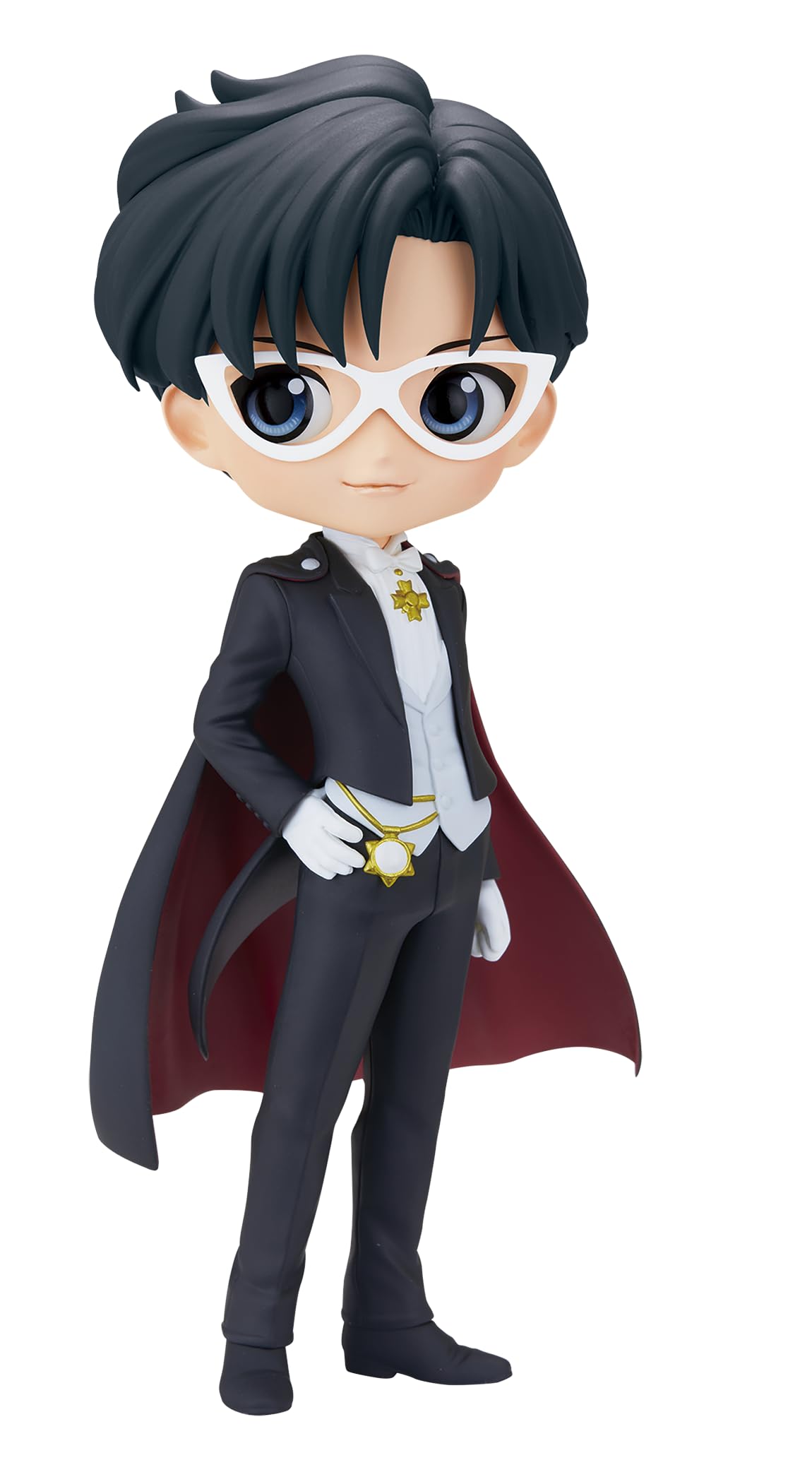 BANPRESTO - Pretty Guardian Sailor Moon Cosmos The Movie - Masque de smoking (Ver. B), figurine Bandai Spirits Q posket