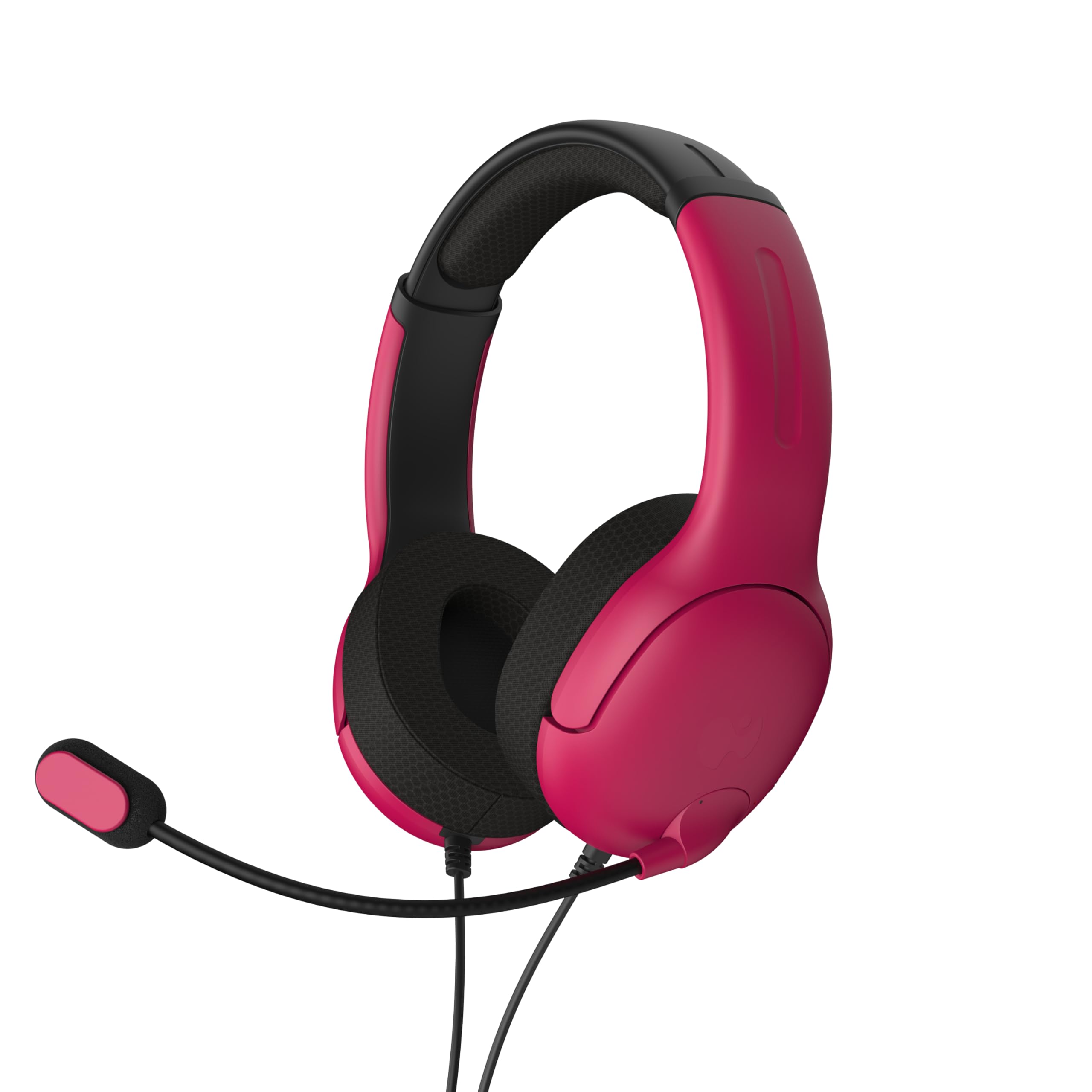 PDP Airlite Wired Auriculares Gaming Rojo | Sonido Envolvente y Micrófono con Cancelación de Ruido | Compatibles con PS5, PS4, PC, Mac, iOS y Android | Licencia Oficial PlayStation