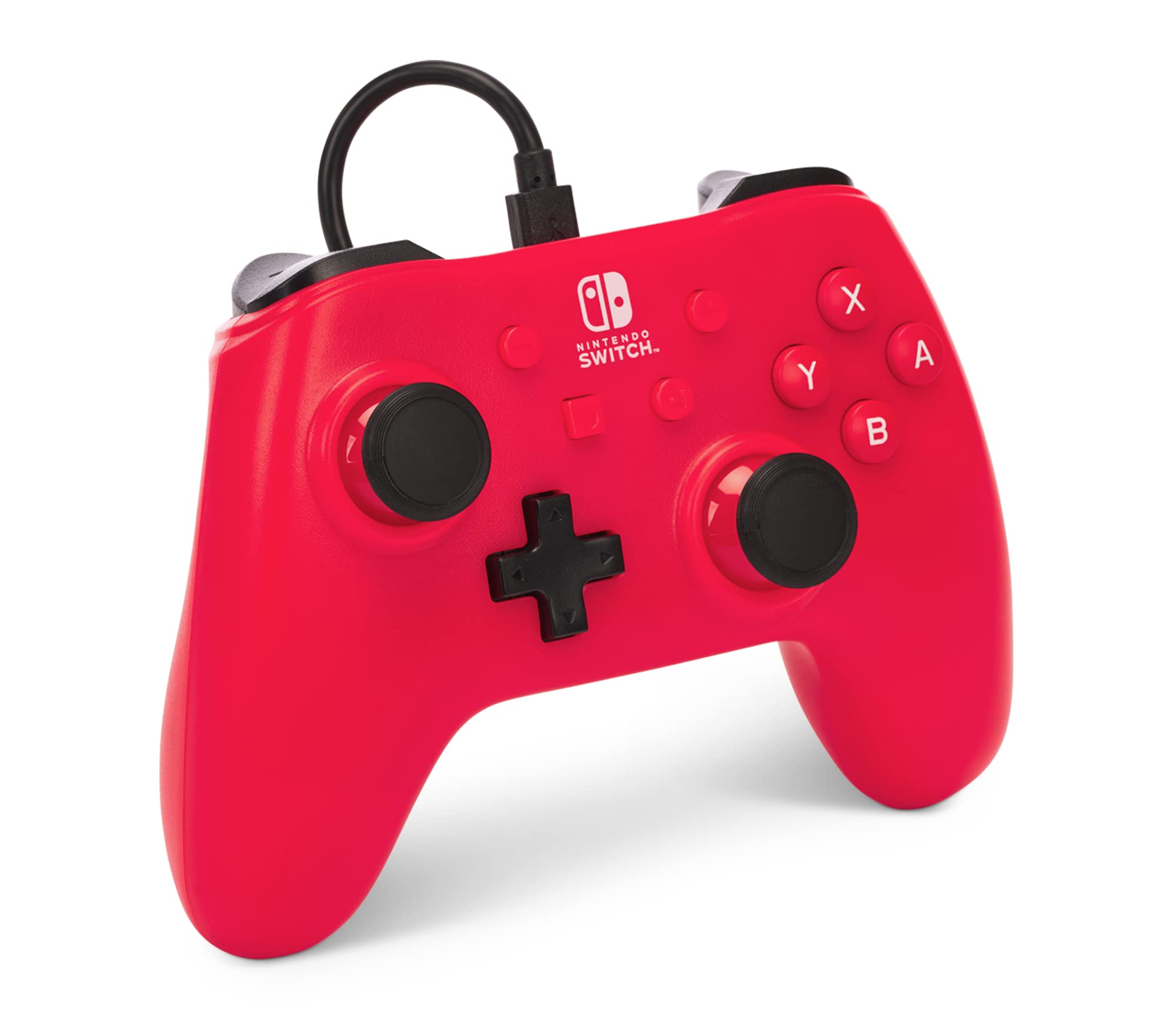 Manette filaire pour Nintendo Switch - Rouge Framboise