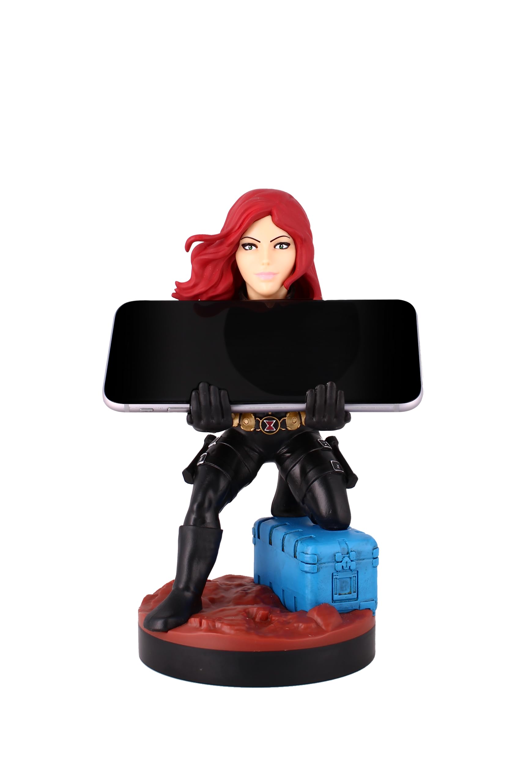 Cable Guys - Marvel Avengers Black Widow Gaming Accessories Holder & Phone Holder For Most Controller ( XBOX - , Play Station, Nintendo Switch) & Phone