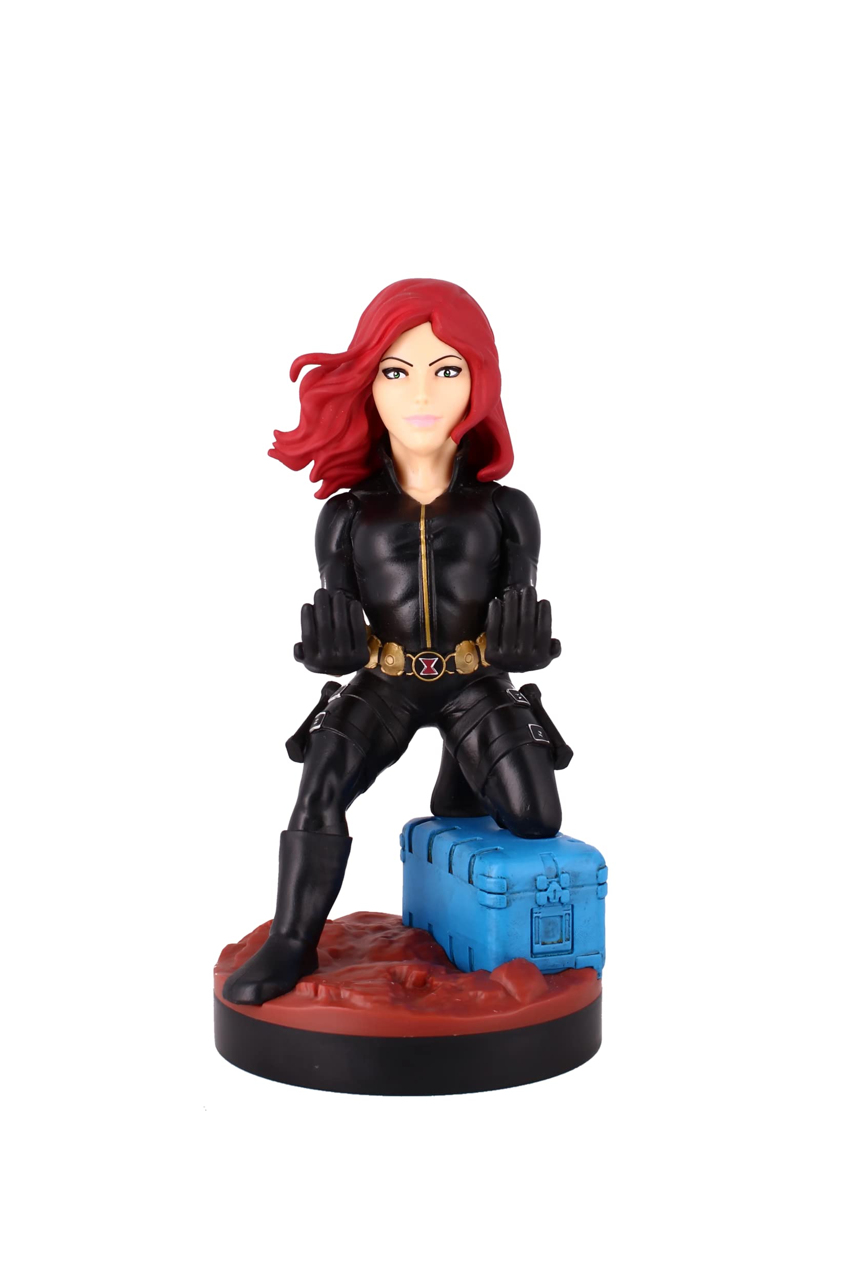 Cable Guys - Marvel Avengers Black Widow Gaming Accessories Holder & Phone Holder For Most Controller ( XBOX - , Play Station, Nintendo Switch) & Phone