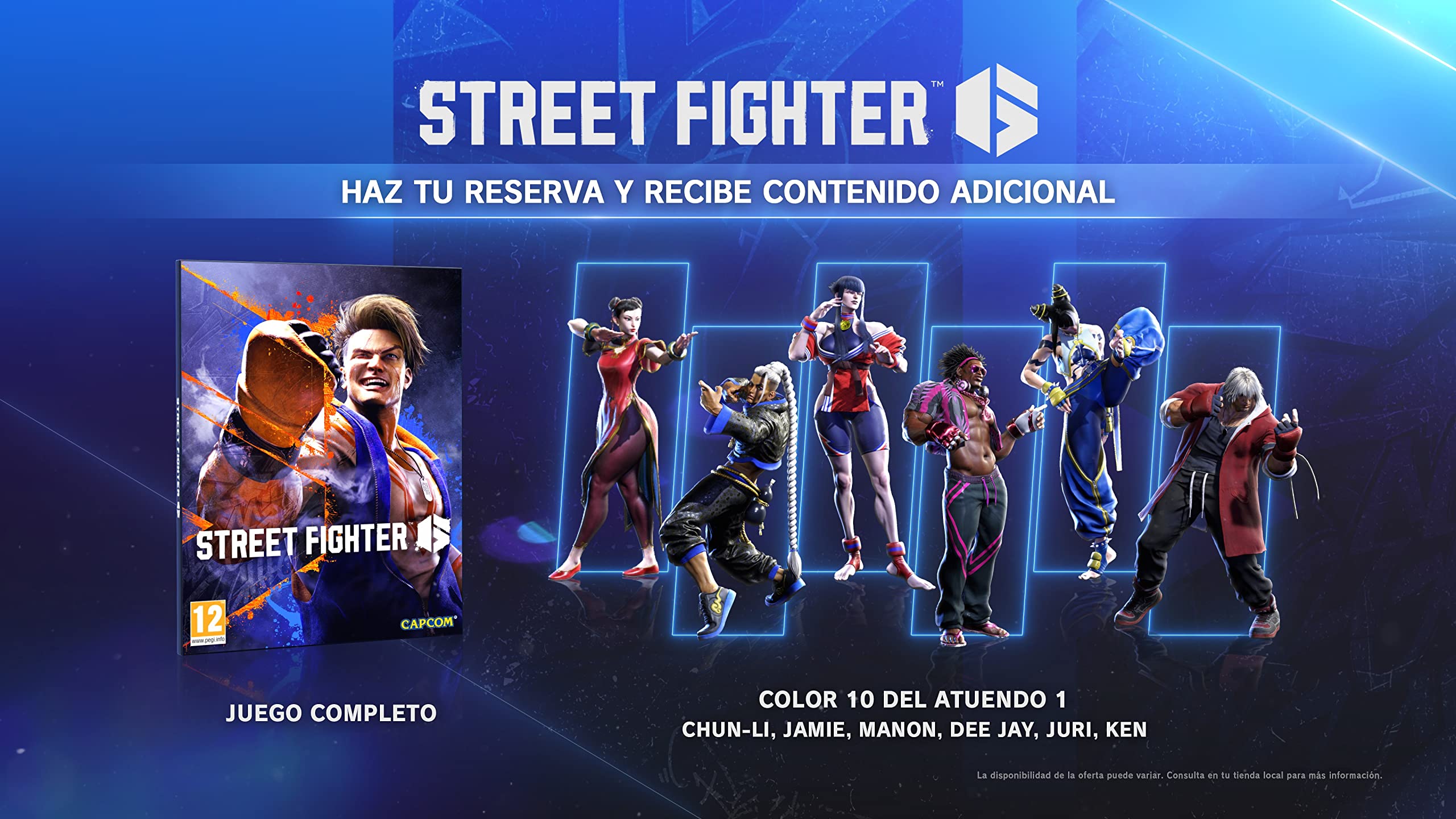 Street Fighter 6 XBOX - SERIES X PAL ESP - Nuevo