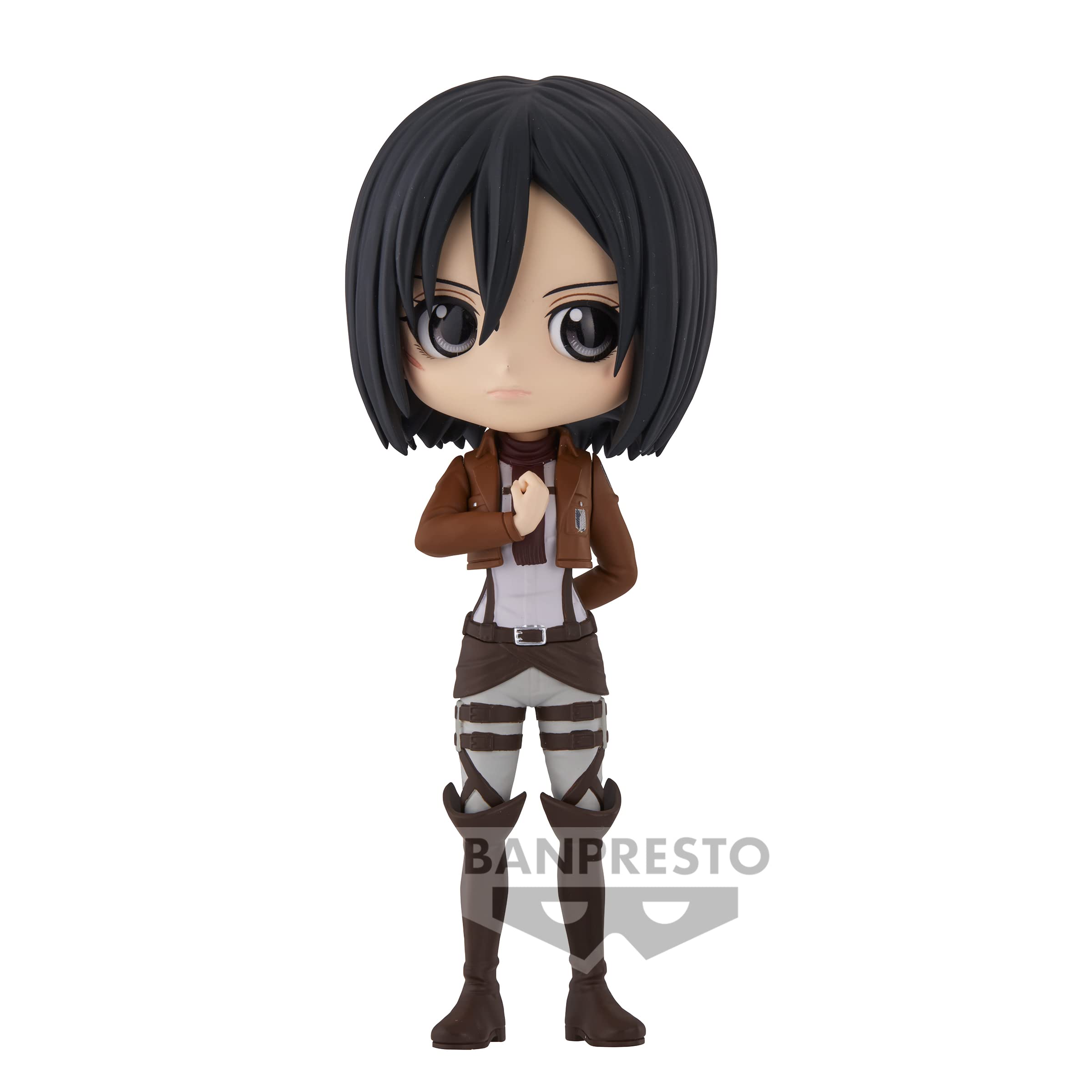 Banpresto Figurine Q Posket Mikasa Ackerman L'Attaque des Titans 14 cm BP19661 Multicolore