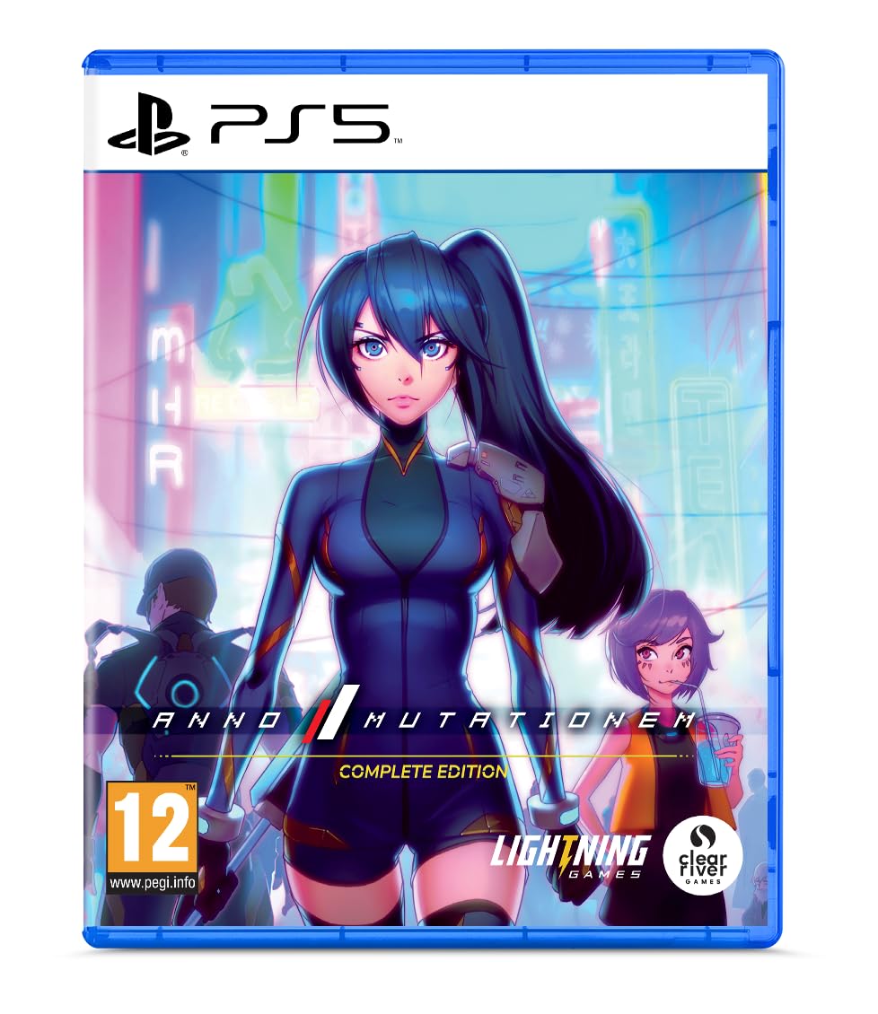 Clear River Games ANNO: Mutationem Complete Edition PS5 - Videojuego Cyberpunk de Acción y Aventura con Gráficos 2D/3D y Elementos RPG