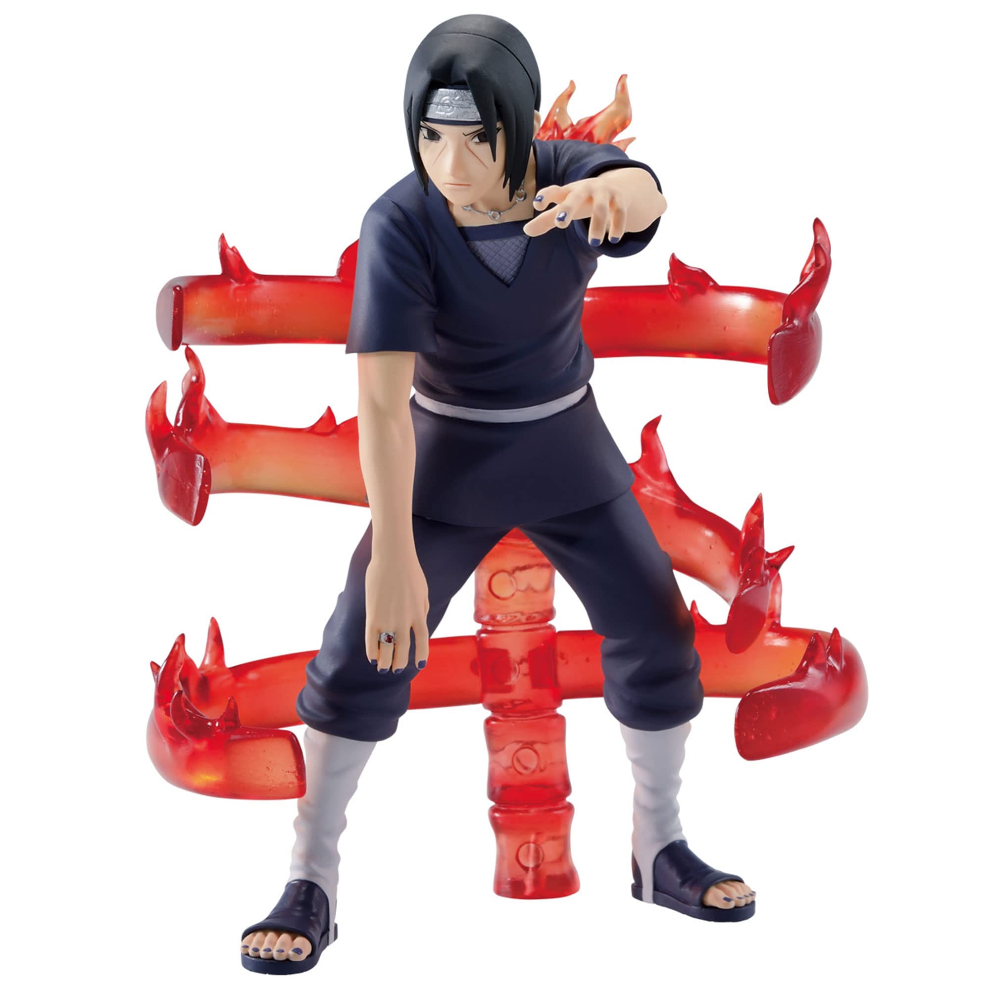 Banpresto Figura De Accion Uchiha Itachi Naruto Shippuden, Effectreme, 14 Cm Multicolor Bp88137