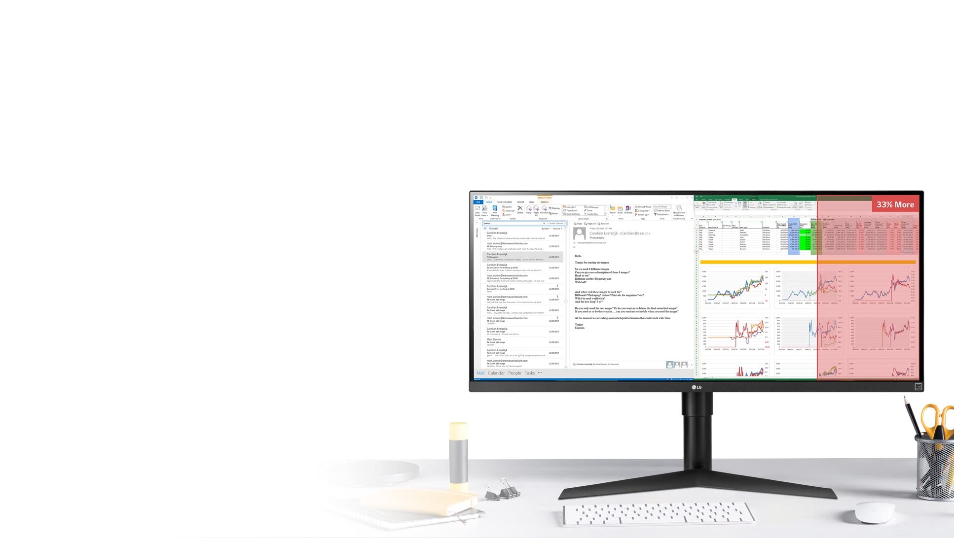Monitor Gaming Ultrapanorámico LG 29WP60G-B 29'/ WFHD/ 1ms/ 75Hz/ IPS/ Negro