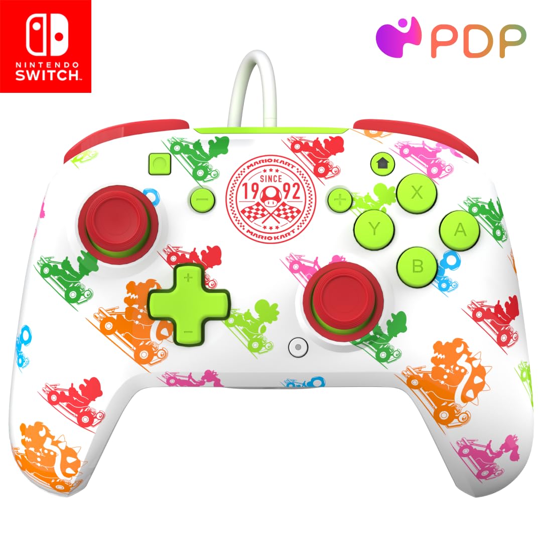 Manette filaire PDP REMATCH Mario Kart Racers Nintendo Switch